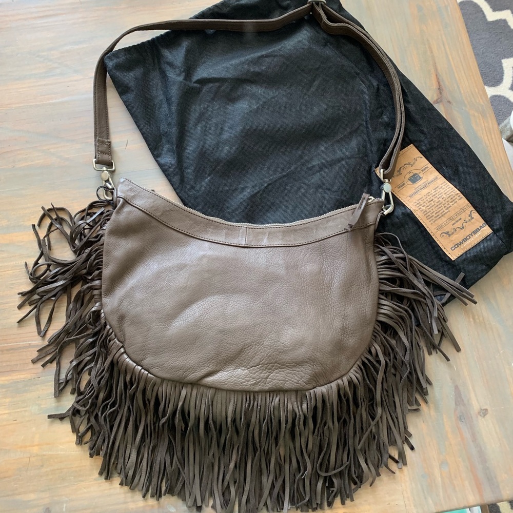 Amsterdam Cowboy fringe handbag